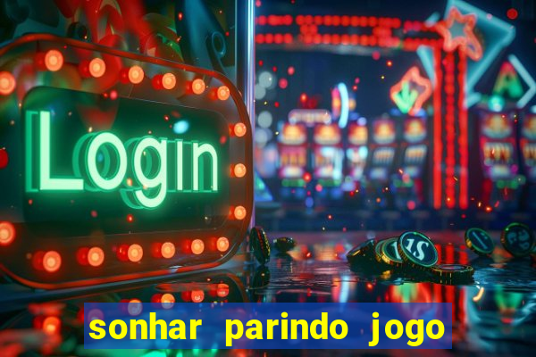 sonhar parindo jogo do bicho